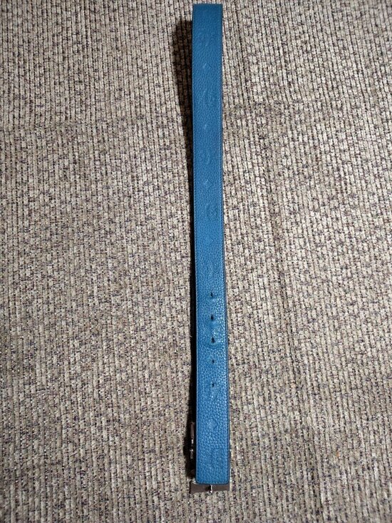 100% AUTHENTIC MCM Embossed Leather Monogram Reversible Belt - 35.5 ” Last Hole main image 14
